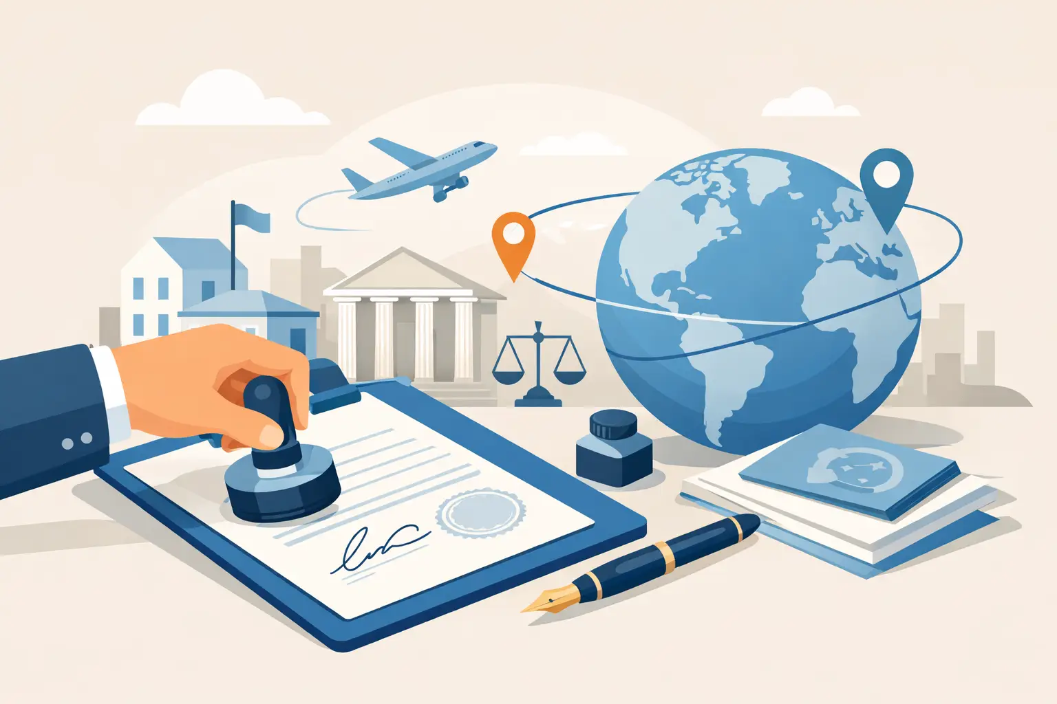 How to Notarise Documents Abroad
