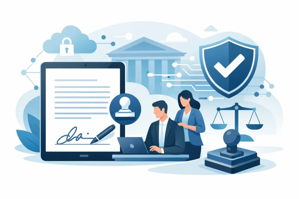 Electronic notarisation: how it works