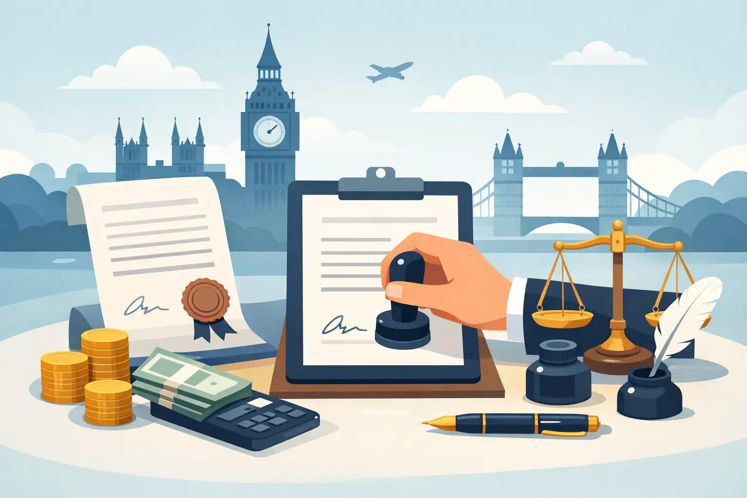 How Much Does Notarisation Cost in the UK?