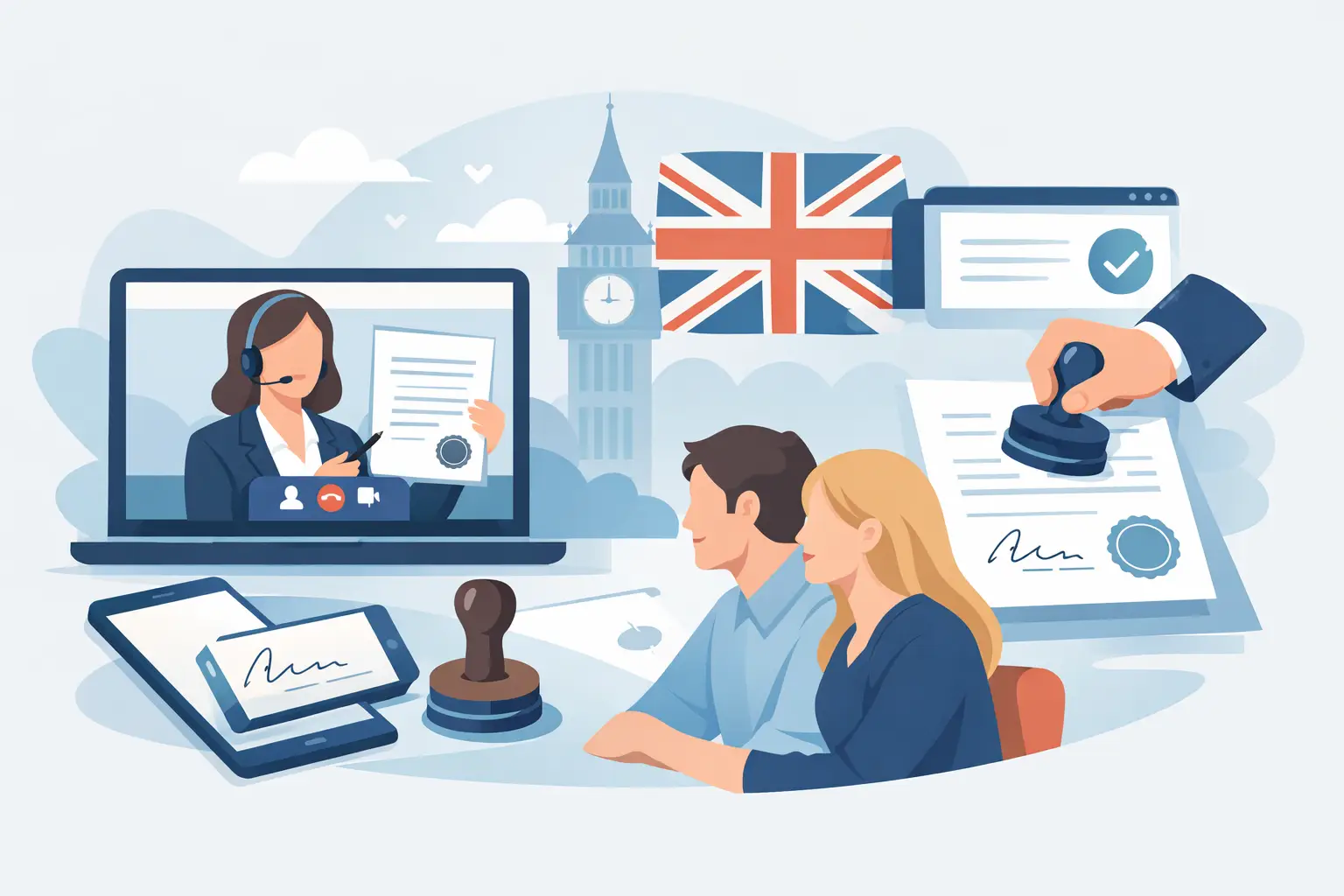 Online Notarisation: What UK Clients Need