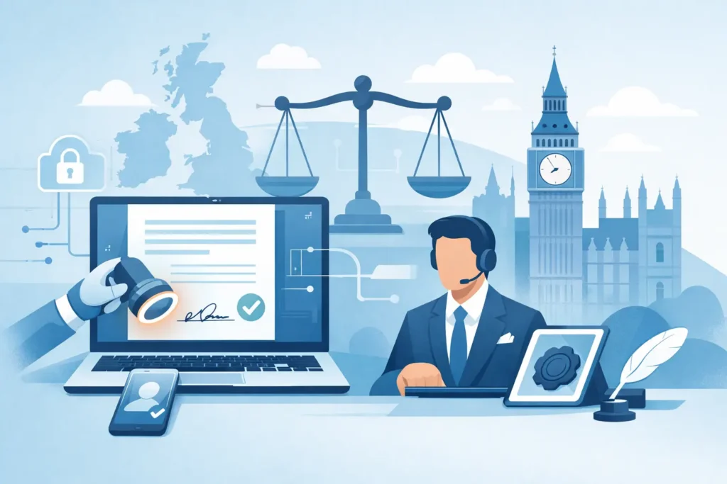 A Guide to Electronic Notarisation in the UK