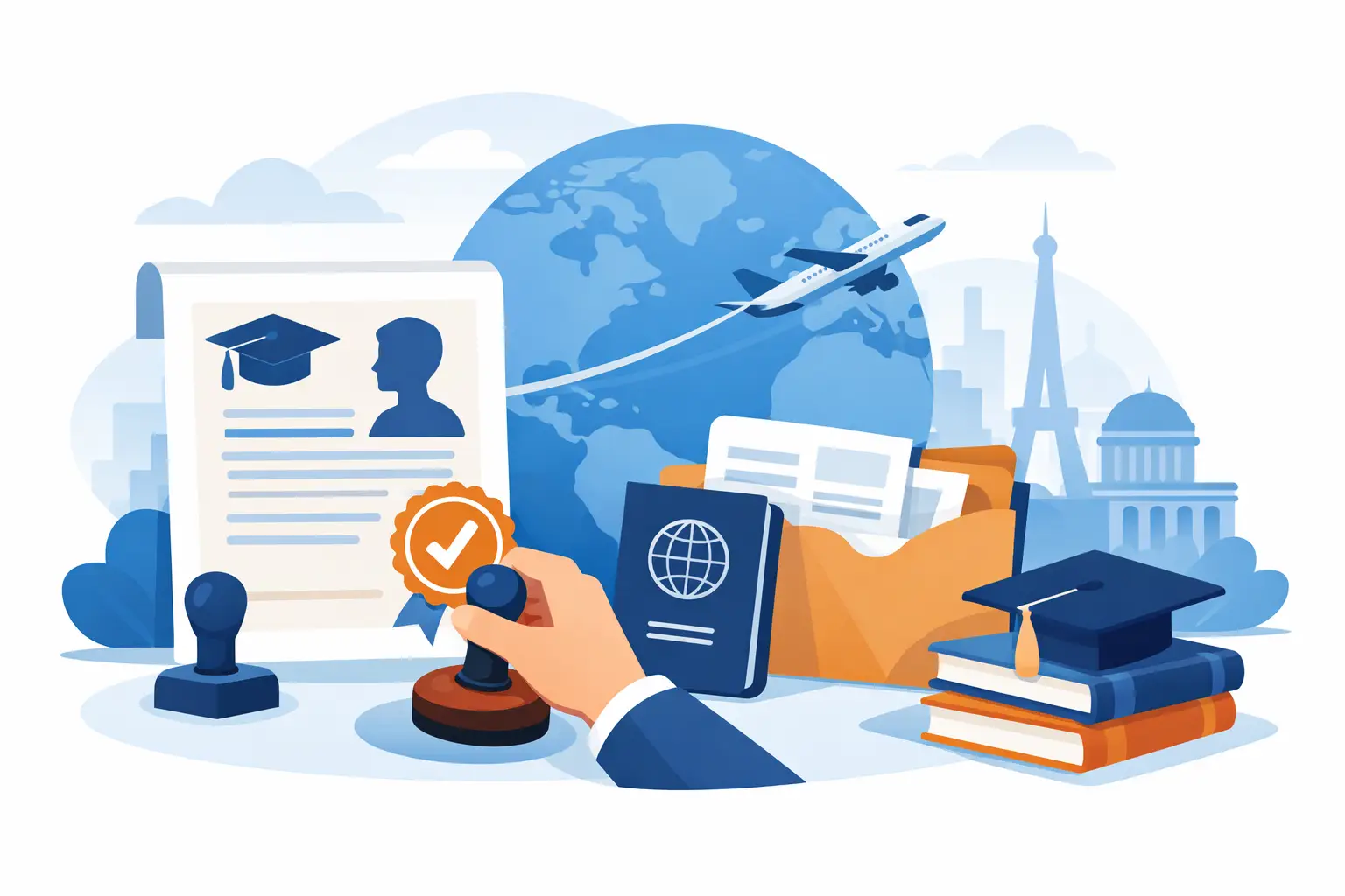 Certifying Academic Records for Abroad