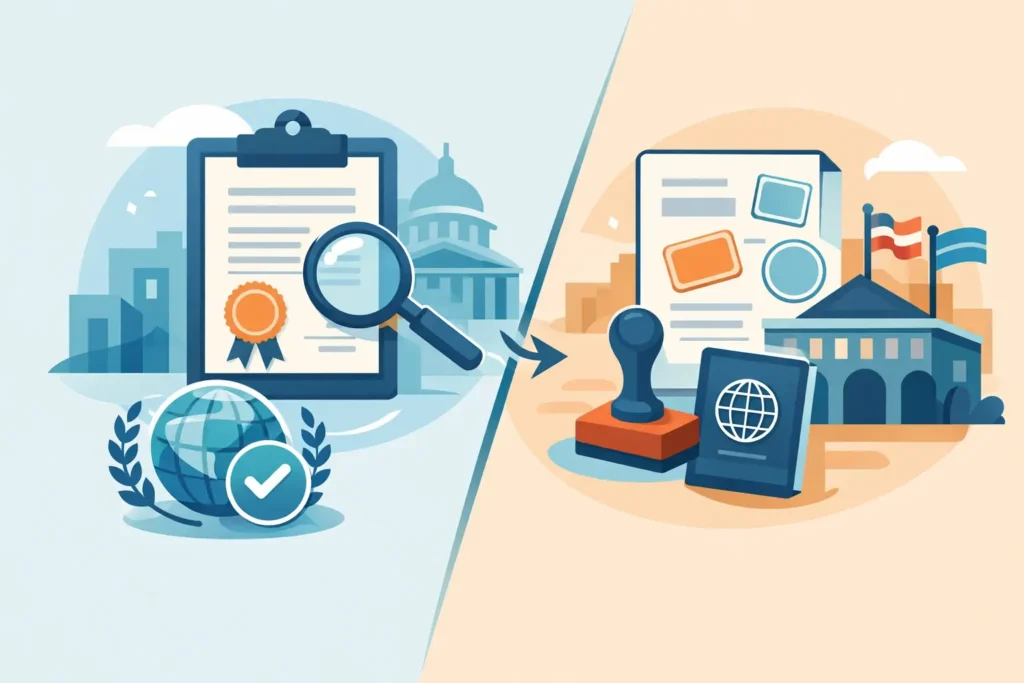 Apostille Versus Consular Legalisation Explained