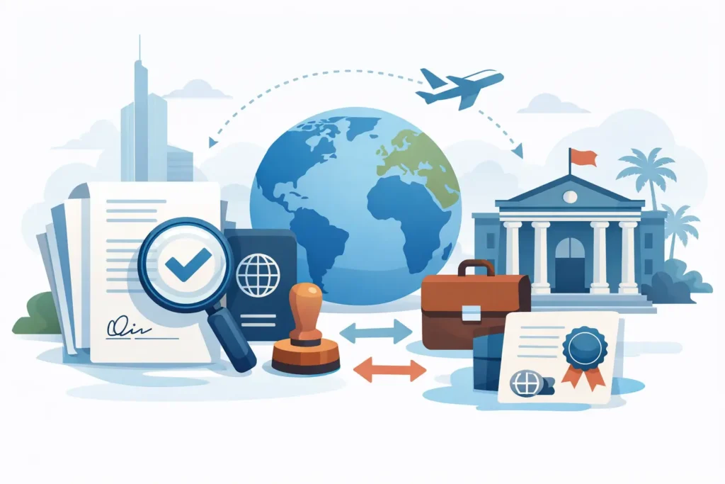 Document Authentication for Use Overseas
