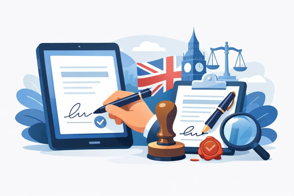 Are Electronic Signatures Notarised in the UK?