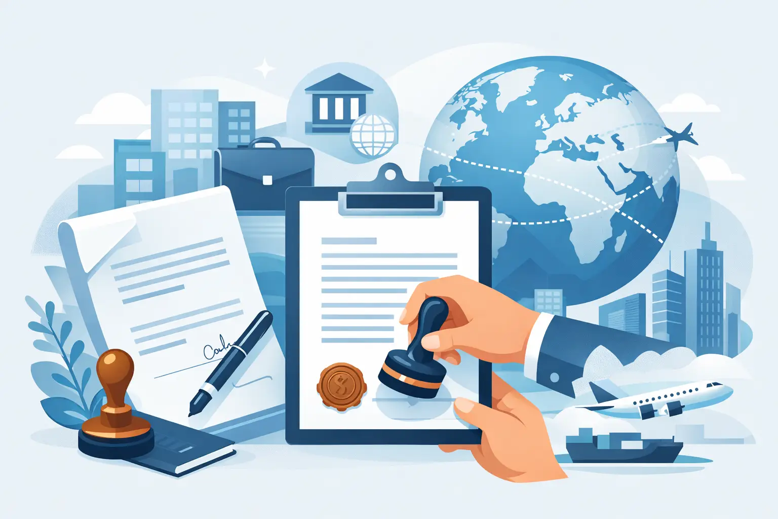 Company Contract Notarisation for Overseas Use