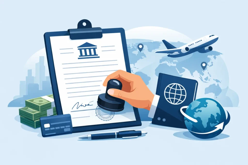 How to Notarise Bank Forms for Overseas Use