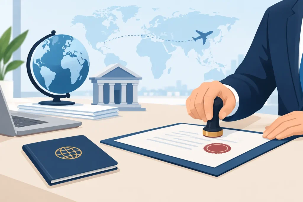 How to Notarise Banking Documents Overseas